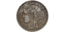 5 Francs Cérès Sans Légende Gouvernement de Défense Nationale