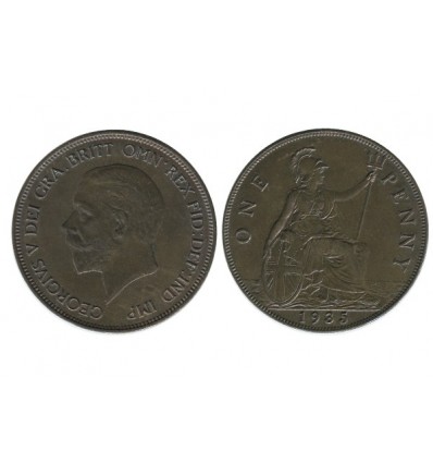 1 Penny Georges V Grande Bretagne