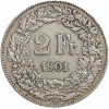 2 Francs - Suisse Argent