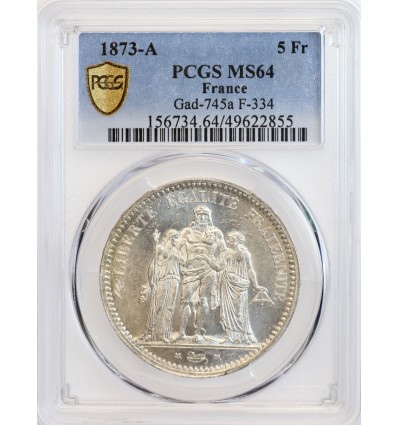 5 Francs Hercule - PCGS MS64