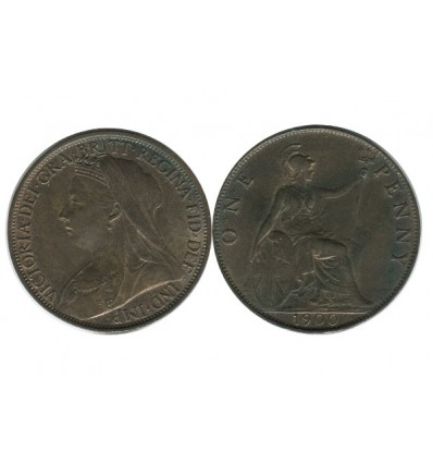 1 Penny Victoria Grande Bretagne