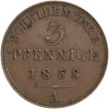 3 Pfennig - Allemagne Schaumburg Lippe
