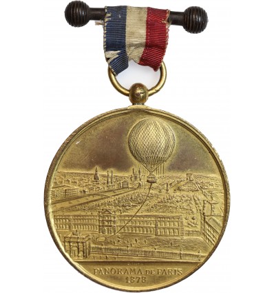 Médaille du Grand Ballon à Vapeur - Panorama de Paris