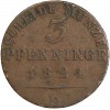 3 Pfennig - Allemagne Prusse