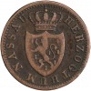 1 Kreuzer - Allemagne Nassau