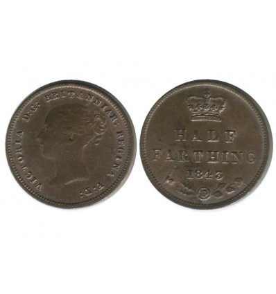 1/2 Farthing Victoria Grande Bretagne