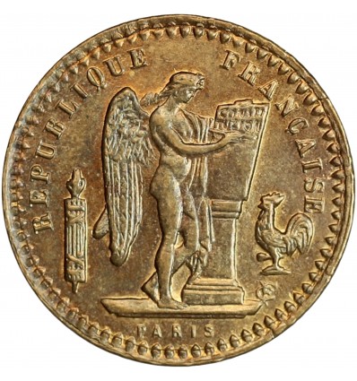 Jeton de 20 Francs Génie - Commerce Industrie - Cartaux