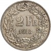 2 francs - Suisse Argent