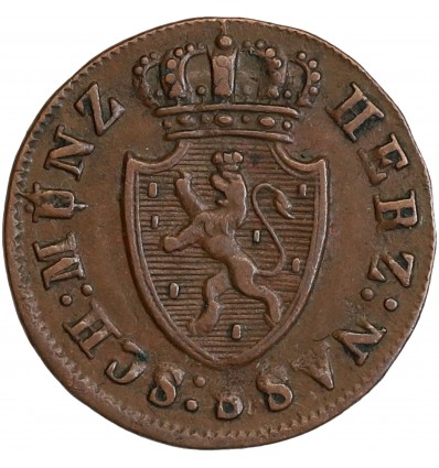1/4 Kreuzer - Allemagne Nassau