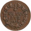 1/4 Kreuzer - Allemagne Nassau