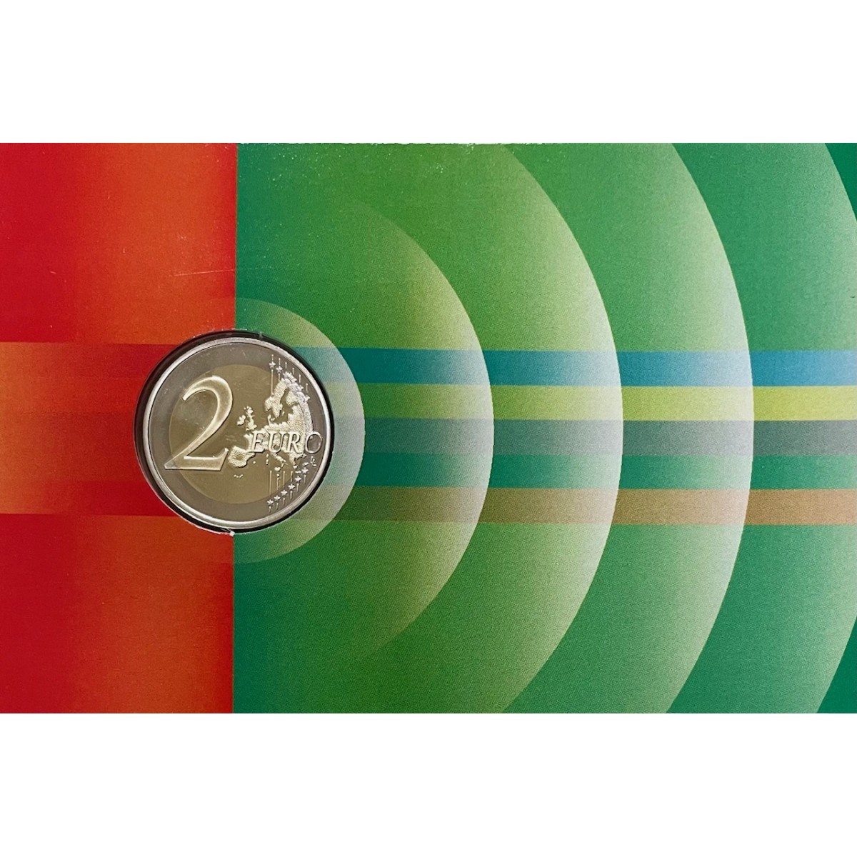 2 Euros Couleur Portugal 2024 BE JO Paris 2024