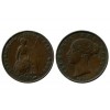 1/2 Penny Victoria grande bretagne