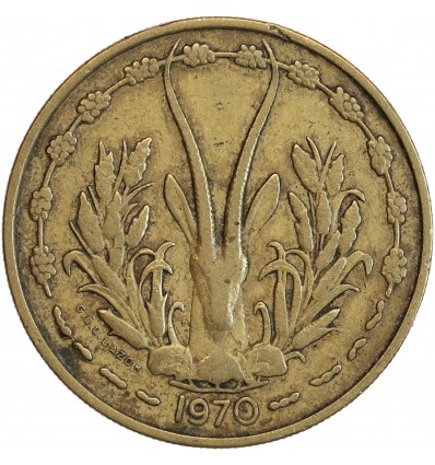 25 Francs Afrique de l'Ouest (Etats)