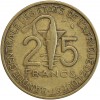 25 Francs Afrique de l'Ouest (Etats)
