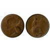 1/2 Penny Victoria grande bretagne