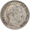 5 Francs Louis-Philippe Ier Tête Laurée Tranche En Relief