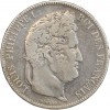 5 Francs Louis-Philippe Ier Tête Laurée Tranche En Relief