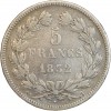 5 Francs Louis-Philippe Ier Tête Laurée Tranche En Relief