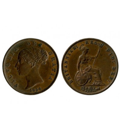 1/2 Penny Victoria grande bretagne