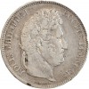 5 Francs Louis Philippe Ier Tête Laurée Tranche En Relief