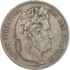 5 Francs Louis-Philippe Ier Tête Laurée Tranche En Relief