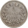 5 Francs Louis-Philippe Ier Tête Laurée Tranche En Relief