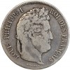 5 Francs Louis-Philippe Ier Tête Laurée Tranche En Relief