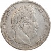 5 Francs Louis-Philippe Ier Tête Laurée Tranche En Relief