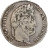 5 Francs Louis-Philippe Ier Tête Laurée Tranche En Relief