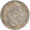 Avers : tête laurée de Louis Philippe Ier à droite