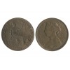 1/2 Penny Victoria grande bretagne