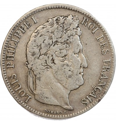 Avers : tête laurée de Louis Philippe Ier à droite