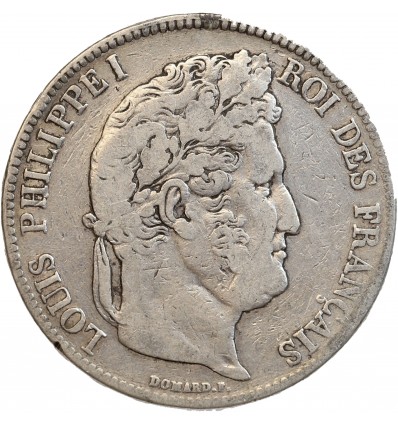 Avers : tête laurée de Louis Philippe Ier à droite