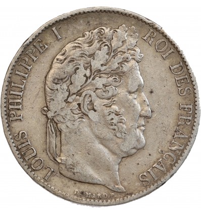 Avers : tête laurée de Louis Philippe Ier à droite