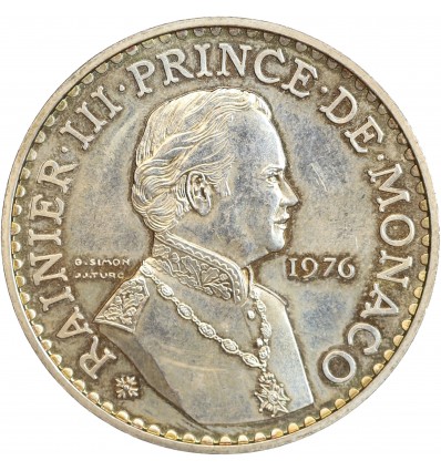 50 Francs Rainier III - Monaco Argent