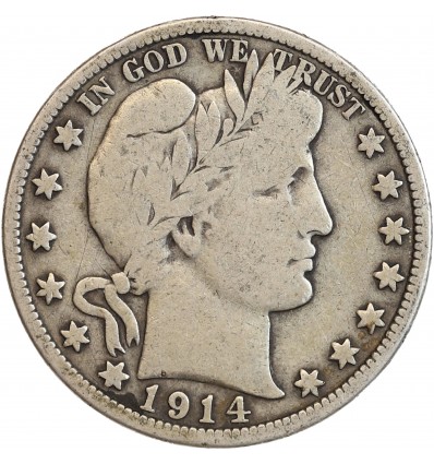 1/2 Dollar Barber - Etats-Unis Argent