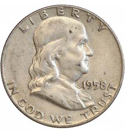1/2 Dollar Franklin - Etats-Unis Argent