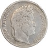 5 Francs Louis-Philippe Ier Tête Laurée Tranche En Relief
