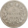5 Francs Louis-Philippe Ier Tête Laurée Tranche en Relief