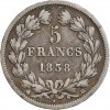 5 Francs Louis-Philippe Ier Tête Laurée Tranche En Relief