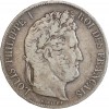 5 Francs Louis-Philippe Ier Tête Laurée Le I plus éloigné - Tranche en Relief