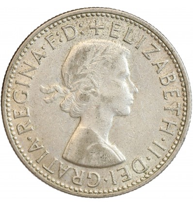 1 Florin Elisabeth II - Australie Argent