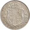 1/2 Couronne Georges V - Grande Bretagne Argent