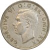 1/2 Couronne Georges VI - Grande Bretagne Argent