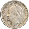 10 Cents Wilhelmine Tête Agée - Pays-Bas Argent