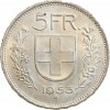 5 Francs Berger Suisse Argent - Confederation