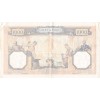 1000 Francs Cérès et Mercure type modifié France 1939