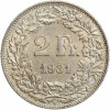 2 Francs - Suisse Argent