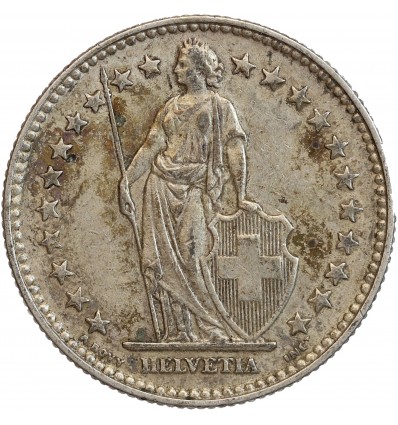 2 Francs Suisse Argent - Confederation