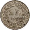 2 Francs Suisse Argent - Confederation